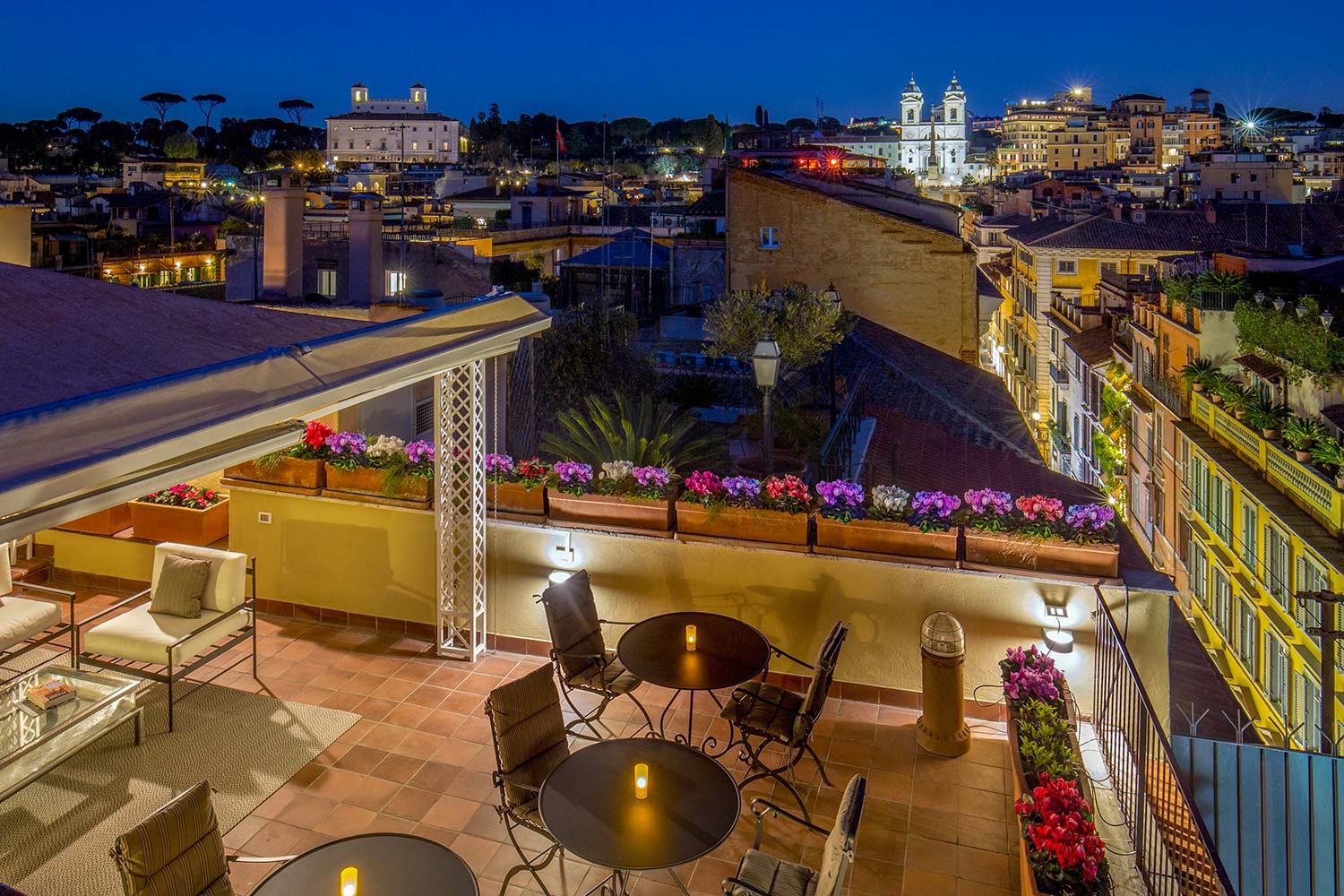 The Inn At The Spanish Step Hotel in Rome discount: rooftop Hotel Rome